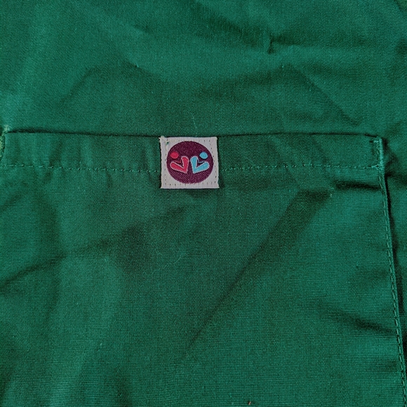 NWT Sivvan Uni-Sex Hunter Green Drawstring Scrub Pants, XL - Picture 3 of 12